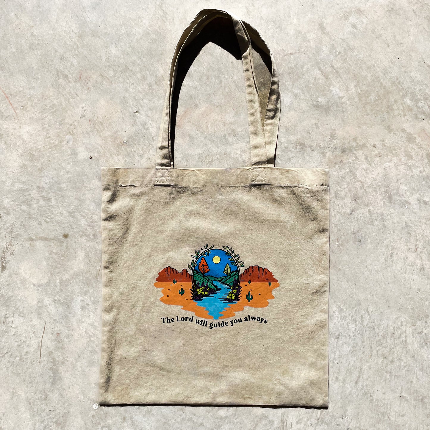 The Lord Will Guide You Always Tote Bag